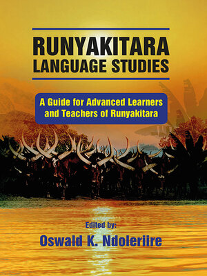 cover image of Runyakitara of language studies